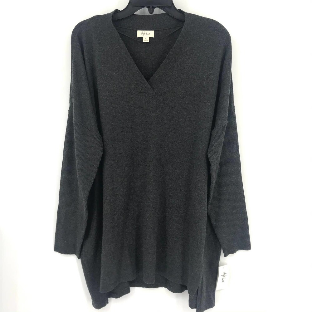 NWT High-low Sweater Tunic Top - Picture 2 of 9